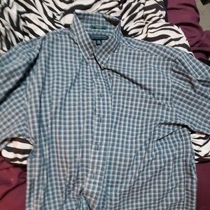 Clay Brooke wrinklfree 2x short sleeve dress shirt
